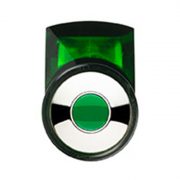DOT-GOM-30-CR-Penna-a-sfera-in-plastica-ABS-Made-in-Italy-verde-trasparente-t
