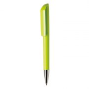 FLOW-C-CR-Penna-a-sfera-in-plastica-ABS-Made-in-Italy-verde-lime