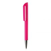 FLOW-GOM-C-CR-Penna-a-sfera-in-plastica-ABS-Made-in-Italy-magenta