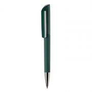 FLOW-GOM-C-CR-Penna-a-sfera-in-plastica-ABS-Made-in-Italy-verde-scuro