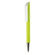 FLOW-GOM-CB-CR-Penna-a-sfera-in-plastica-ABS-Made-in-Italy-verde-lime