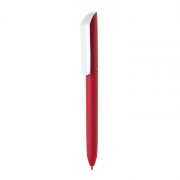 FLOW-PURE-F2-P-GOM-CB-Penna-a-sfera-in-plastica-ABS-Made-in-Italy-rosso
