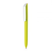 FLOW-PURE-F2-P-GOM-CB-Penna-a-sfera-in-plastica-ABS-Made-in-Italy-verde-lime