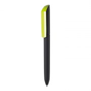 FLOW-PURE-F2-P-GOM-K-Penna-a-sfera-in-plastica-ABS-Made-in-Italy-verde-lime