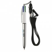 BIC® 4 COLOURS SHINE LANYARD - BIC® graphic - Penne in plastica  5