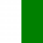 bianco e verde bandiera