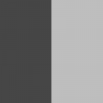 grigio scuro e grigio cromo