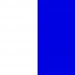 bianco e blu