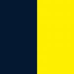 blu navy/giallo