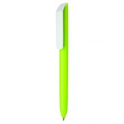 FLOW-PURE-F2-P-MATT-CB-Penna-a-sfera-in-plastica-ABS-Made-in-Italy-verde-lime