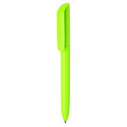 FLOW-PURE-F2-P-MATT-Penna-a-sfera-in-plastica-ABS-Made-in-Italy-verde-lime