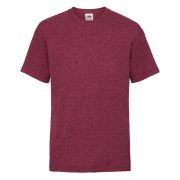 FR610330-VALUEWEIGHT-KIDS-T-shirt-manica-corta-vintage-rosso-melange