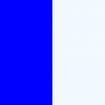 blu e trasparente