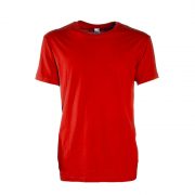 BSK010-RD-EVOLUTION-KIDS-T-shirt-bambino-maniche-corte-rosso