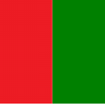 rosso e verde bandiera